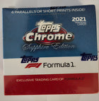 2021 Topps Chrome Formula 1 Sapphire Edition Hobby Box