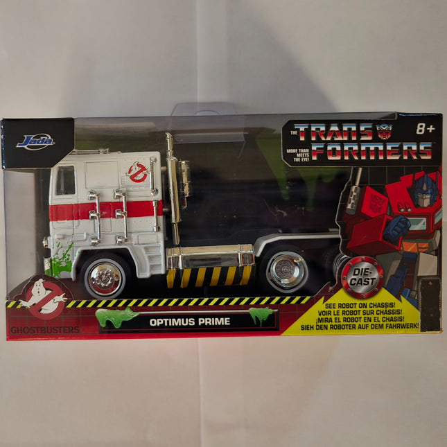Jada Ghostbusters x Transformers G1 Optimus Prime Mash-Up Die-Cast