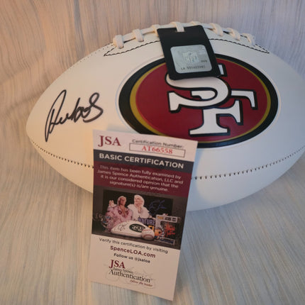Deebo Samuel Signed San Francisco 49ers Logo Football – JSA Certified