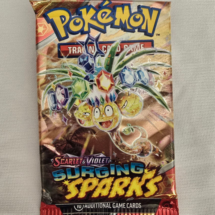 2024 Pokémon Scarlet & Violet—Surging Sparks – Sealed Booster Pack
