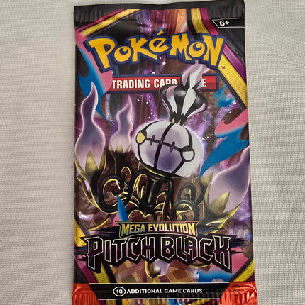 2026 Pokémon Mega Evolution—Pitch Black – Sealed Booster Pack