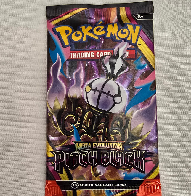 2026 Pokémon Mega Evolution—Pitch Black – Sealed Booster Pack