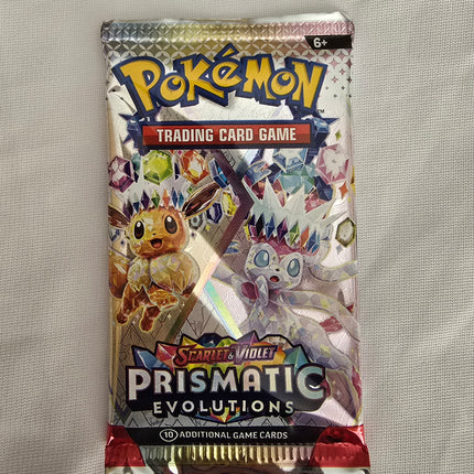2025 Pokémon Scarlet & Violet—Prismatic Evolutions – Sealed Booster Pack