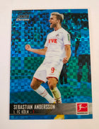 2021-22 Topps Stadium Club Chrome Bundesliga Sebastian Andersson #56 – Blue X-Fractor