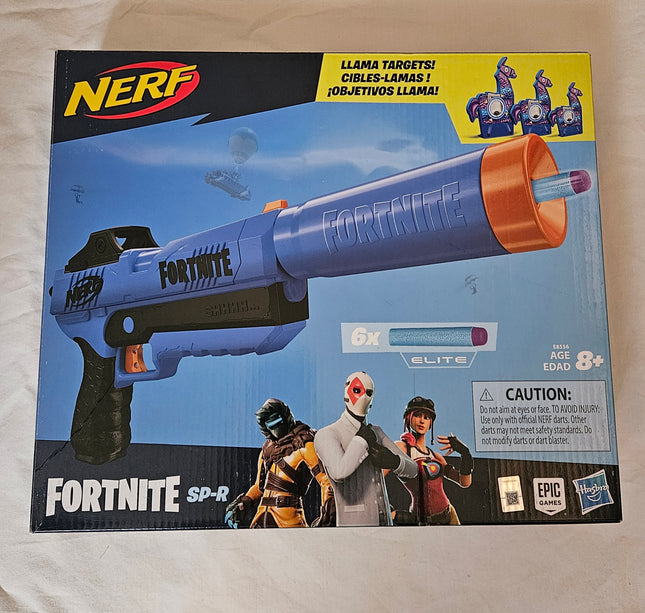 NERF Fortnite SP-R Blaster with Llama Targets