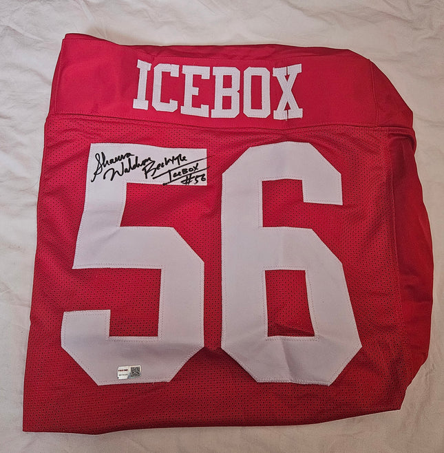 Shawna Waldron Signed Little Giants Icebox Jersey #56 – TRISTAR
