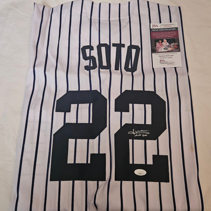 Juan Soto Signed New York Yankees-Style Jersey #22 – JSA