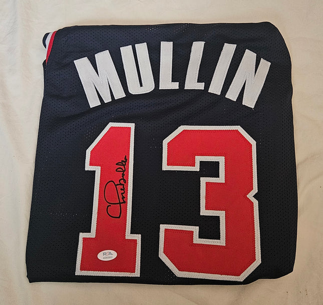 Chris Mullin Signed Basketball Jersey #13 – PSA/DNA