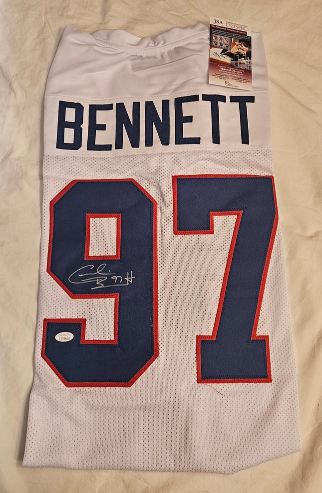 Cornelius Bennett Signed Buffalo Bills-Style Jersey #97