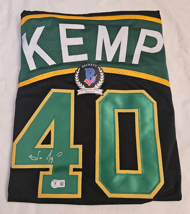 Shawn Kemp Signed Seattle SuperSonics-Style Jersey #40