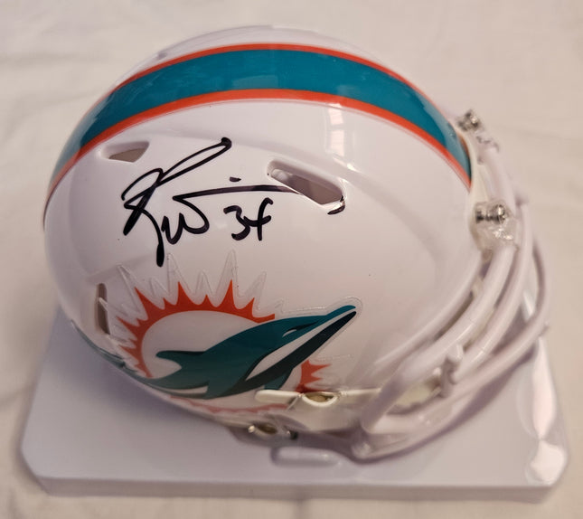 Ricky Williams Signed Miami Dolphins Mini Helmet – Beckett