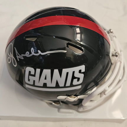 Ottis Anderson Signed New York Giants Mini Helmet – Beckett