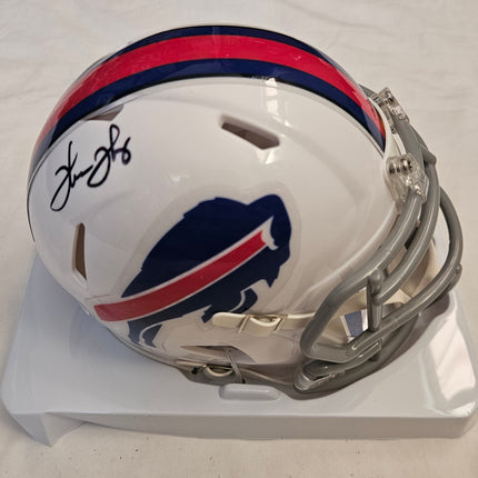 Thurman Thomas Signed Buffalo Bills Mini Helmet – Beckett