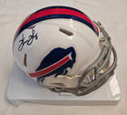 Thurman Thomas Signed Buffalo Bills Mini Helmet – Beckett