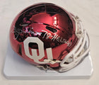 Billy Sims Signed Oklahoma Sooners Mini Helmet – 78 Heisman – Beckett