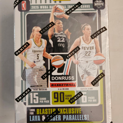 2025 Panini Donruss WNBA Basketball Blaster Box – 90 Cards