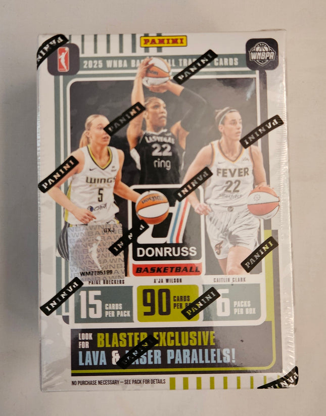 2025 Panini Donruss WNBA Basketball Blaster Box – 90 Cards