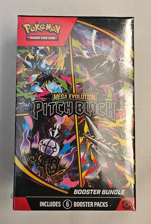 Pokémon TCG Mega Evolution Pitch Black Booster Bundle – 6 Packs
