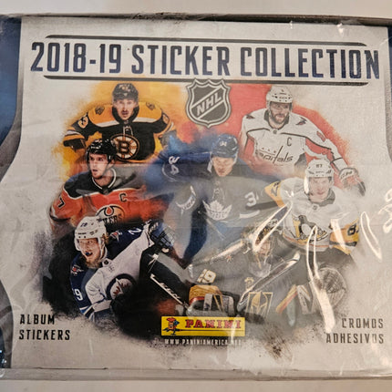 2018-19 Panini NHL Sticker Collection Sealed Box – 50 Packs