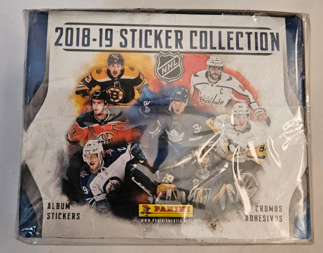 2018-19 Panini NHL Sticker Collection Sealed Box – 50 Packs