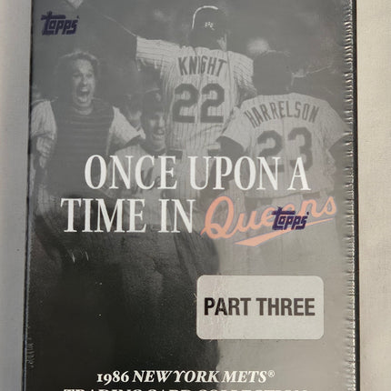 2021 Topps x ESPN Once Upon a Time in Queens – Part Three – Sealed Box