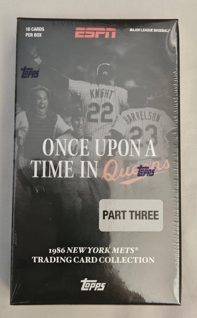 2021 Topps x ESPN Once Upon a Time in Queens – Part Three – Sealed Box