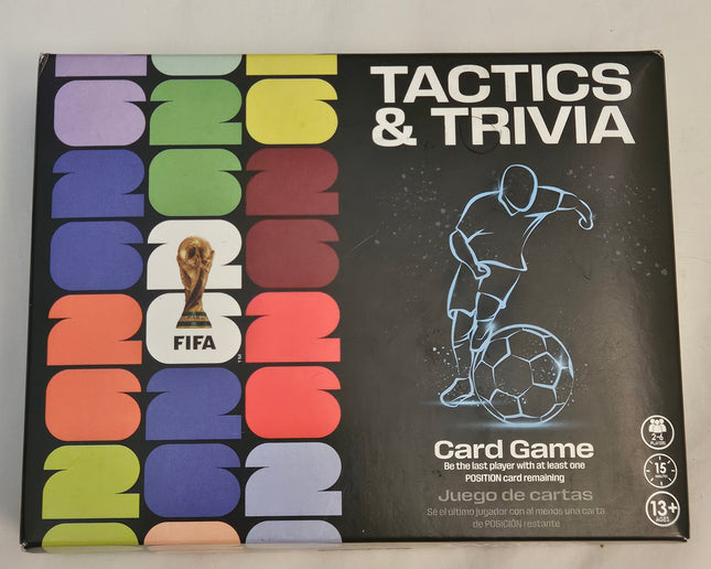 FIFA Tactics & Trivia Card Game – Sealed