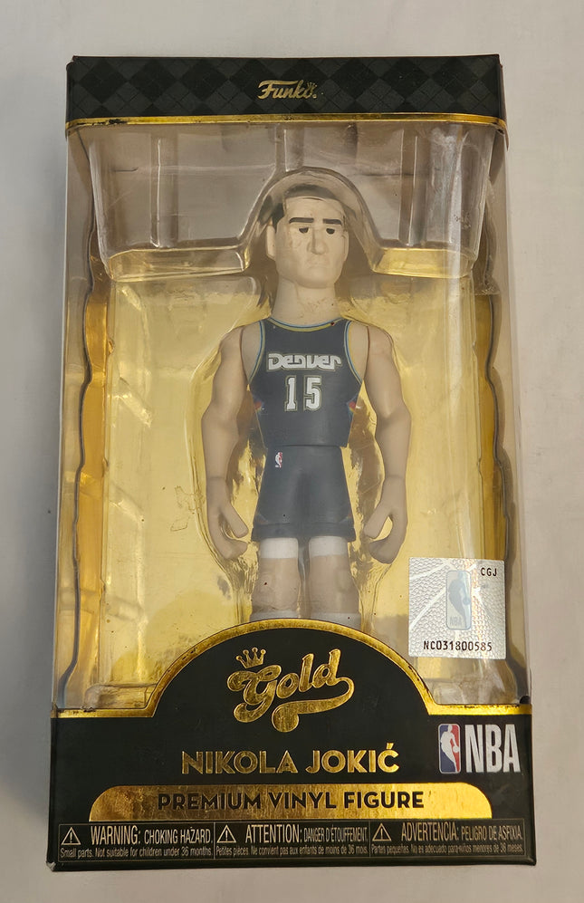 Funko GOLD Nikola Jokić Denver Nuggets 5-Inch Premium Vinyl Figure