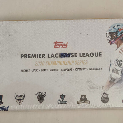 2020 Topps Premier Lacrosse League Championship Series – Sealed Box