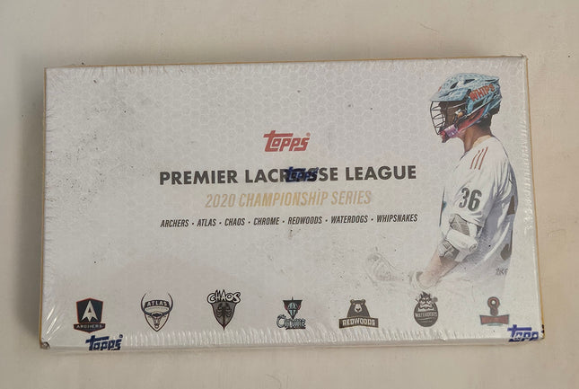 2020 Topps Premier Lacrosse League Championship Series – Sealed Box