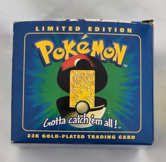 1999 Pokémon Togepi 23K Gold-Plated Trading Card – Limited Edition
