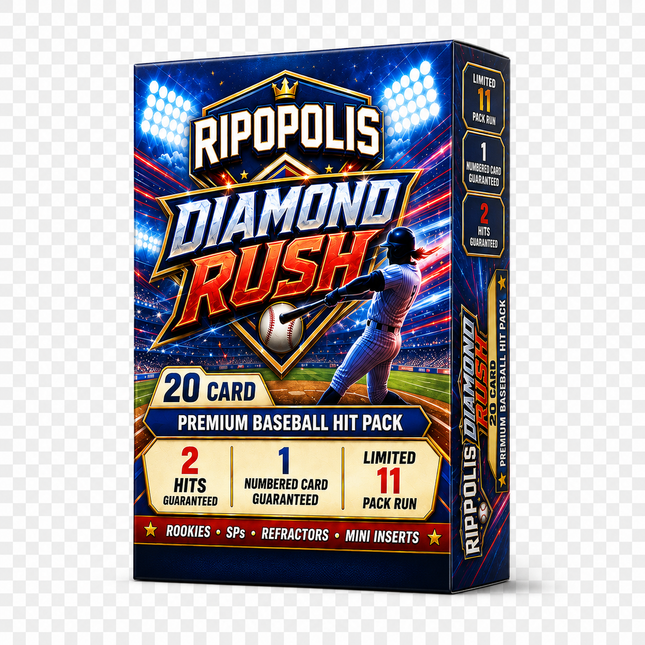 Ripopolis Diamond Rush — 20 Card Premium Baseball Hit Pack