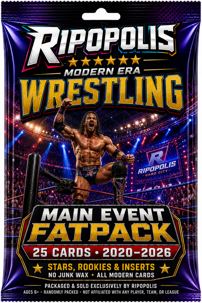 Ripopolis Wrestling — Main Event Fatpack — 25 Cards