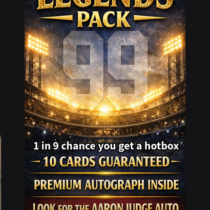 Ripopolis Legends Pack — Premium Autograph Baseball Pack — 10 Cards